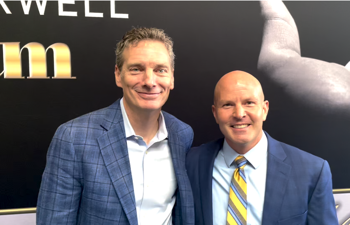 Kent Hyer with Jeff Henderson